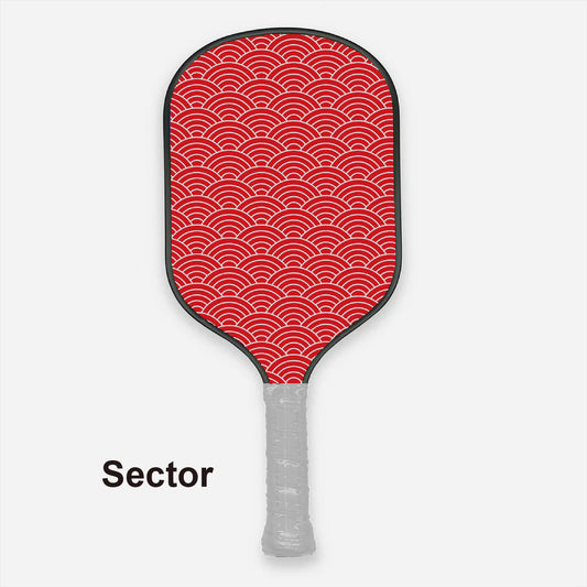 Pickleball Paddle - Pattern - Sector