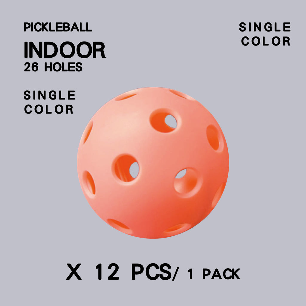 Pickleball Ball 26H [Indoor Court] 12pcs