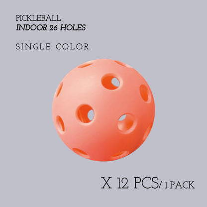 Pickleball Ball 26H [Indoor Court] 12pcs