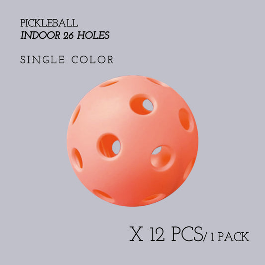 Pickleball Ball 26H [Indoor Court] 12pcs